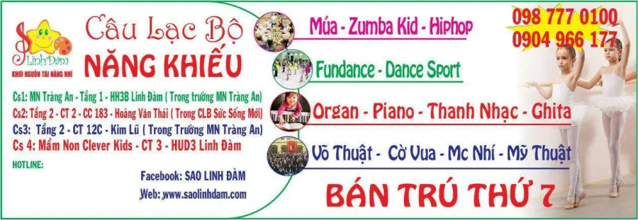 Năng khiếu thiếu nhi Sao Linh Đàm - CS1