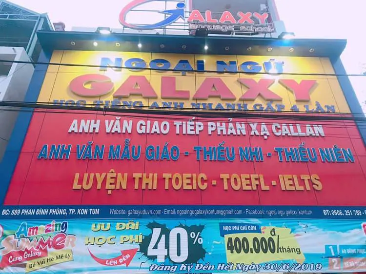 Ngoại Ngữ Galaxy Kon Tum