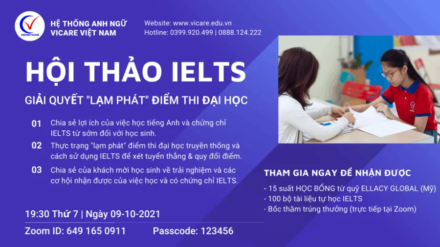 Trung Tâm Anh Ngữ Vicare (Vicare IELTS) - Nông Nghiệp