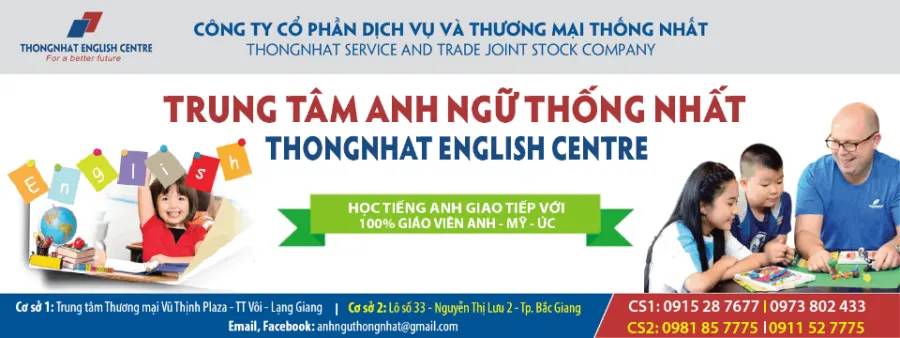 Trung Tâm Anh Ngữ Thống Nhất