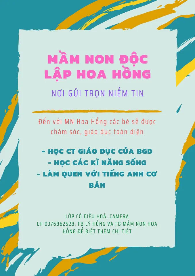 Trường Mầm Non Hoa Hồng