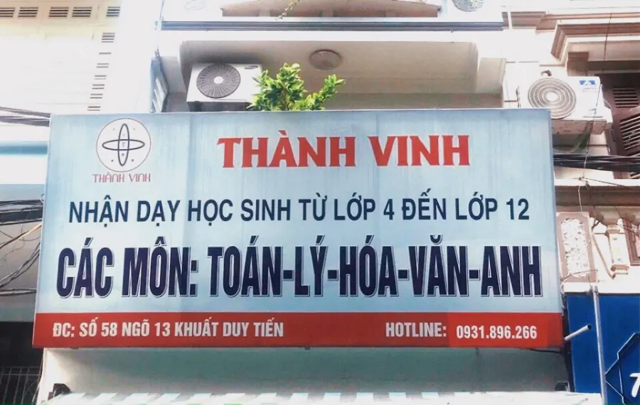 Trung Tâm Dạy Học Thành Vinh