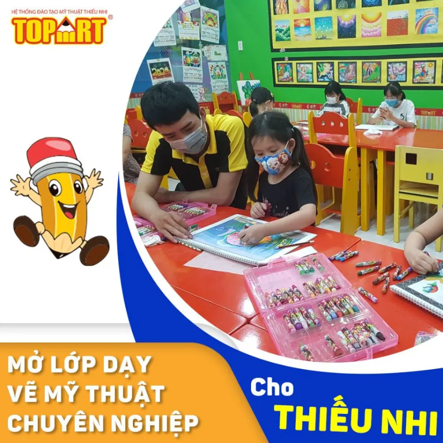 Trung Tâm Đào Tạo Mỹ Thuật Thiếu Nhi TopArt - Chi Nhánh Giga Mall Quận Thủ Đức