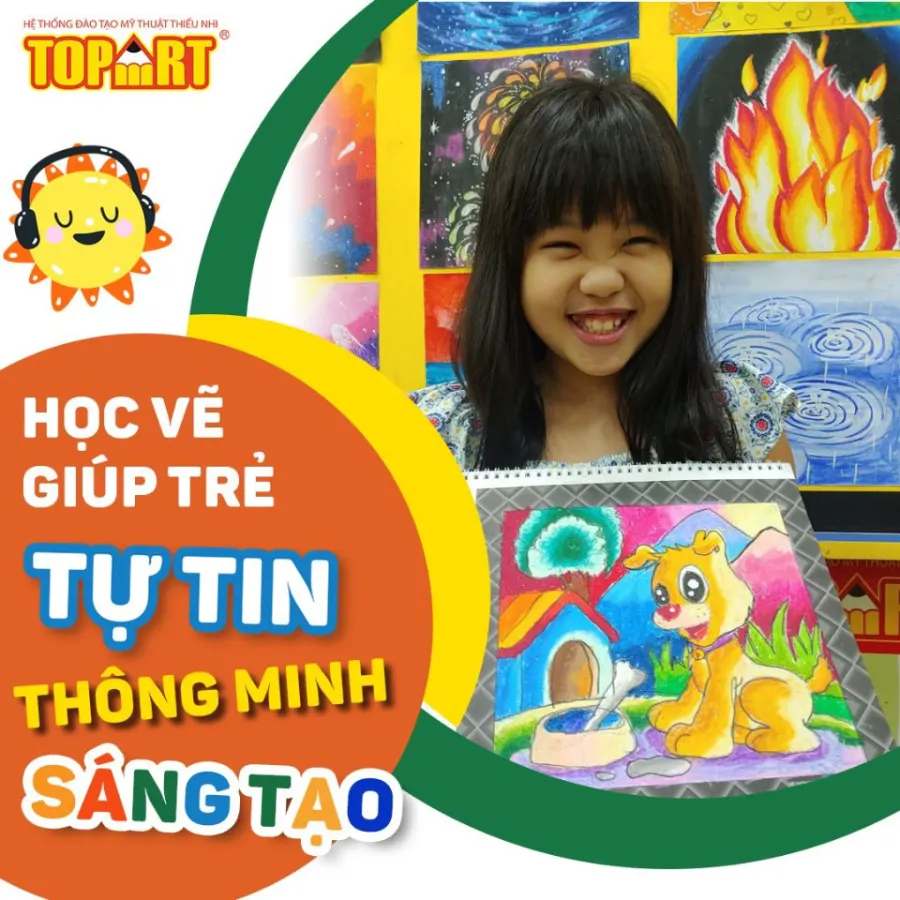 Trung Tâm Đào Tạo Mỹ Thuật Thiếu Nhi TopArt - Chi Nhánh Giga Mall Quận Thủ Đức