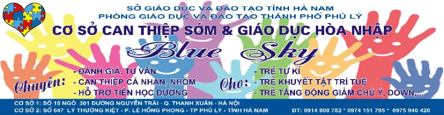 Trung Tâm Can Thiệp Sớm & Giáo Dục Hoà Nhập Blue Sky
